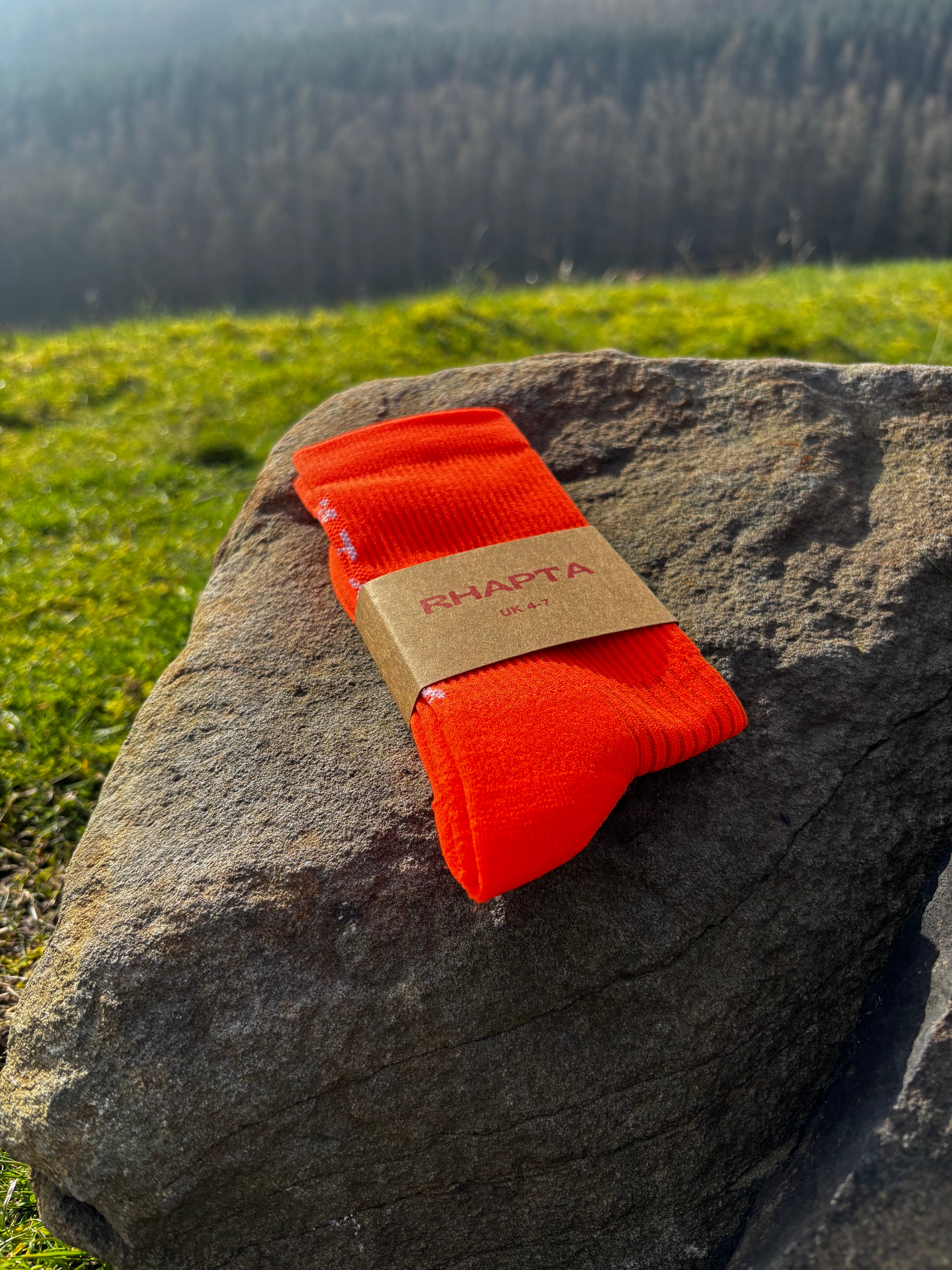 Orange Performance Sock